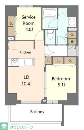 S-RESIDENCE板橋大山brimの物件間取画像